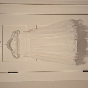 David's Bridal flower girl dress